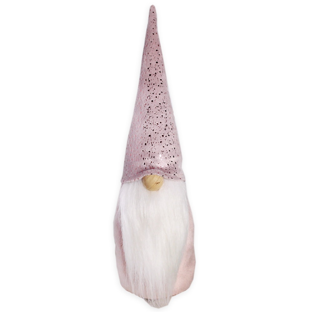 Skřítek textil 25cm růžová